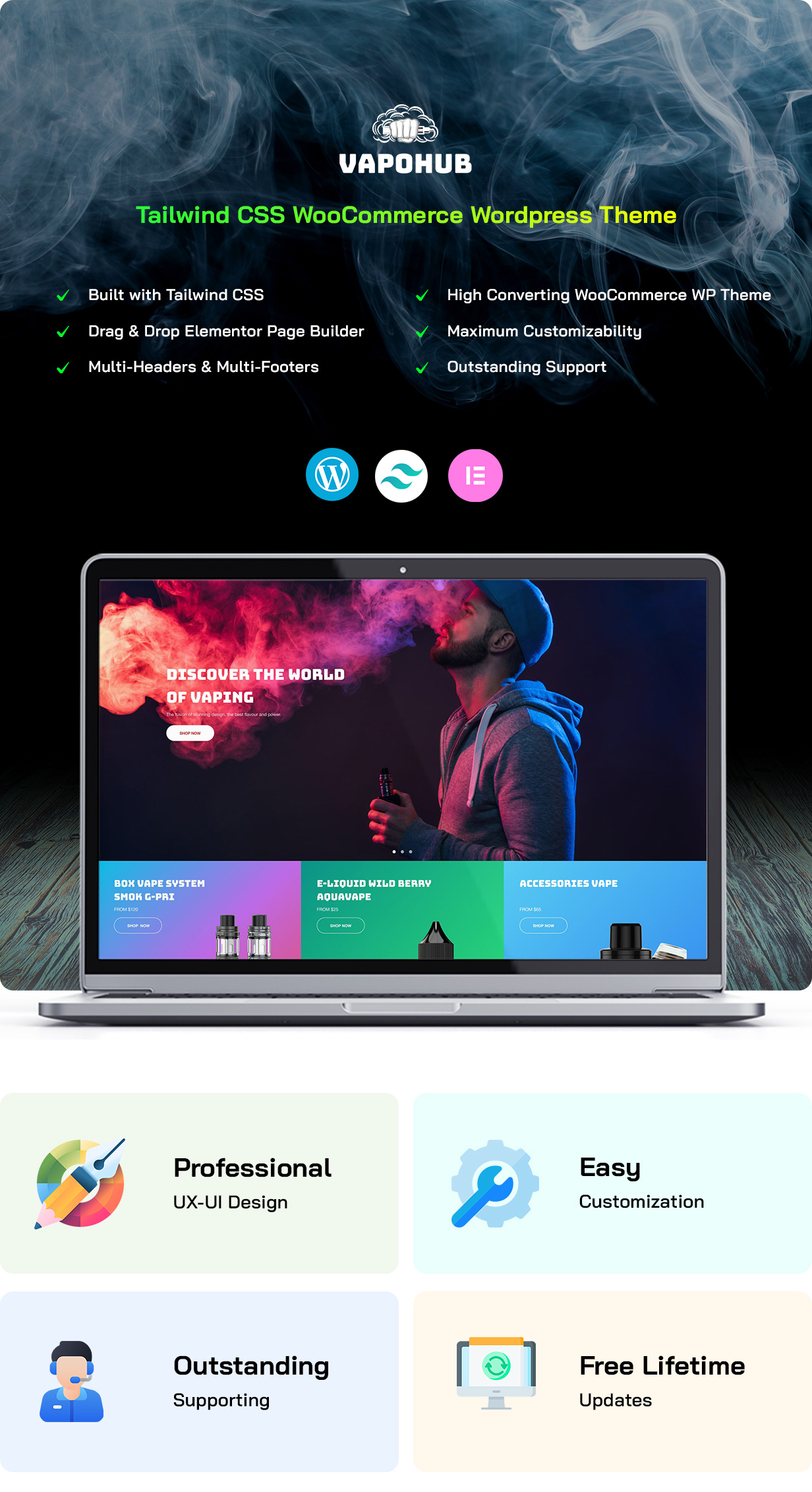 vapehub - WordPress Theme - 1