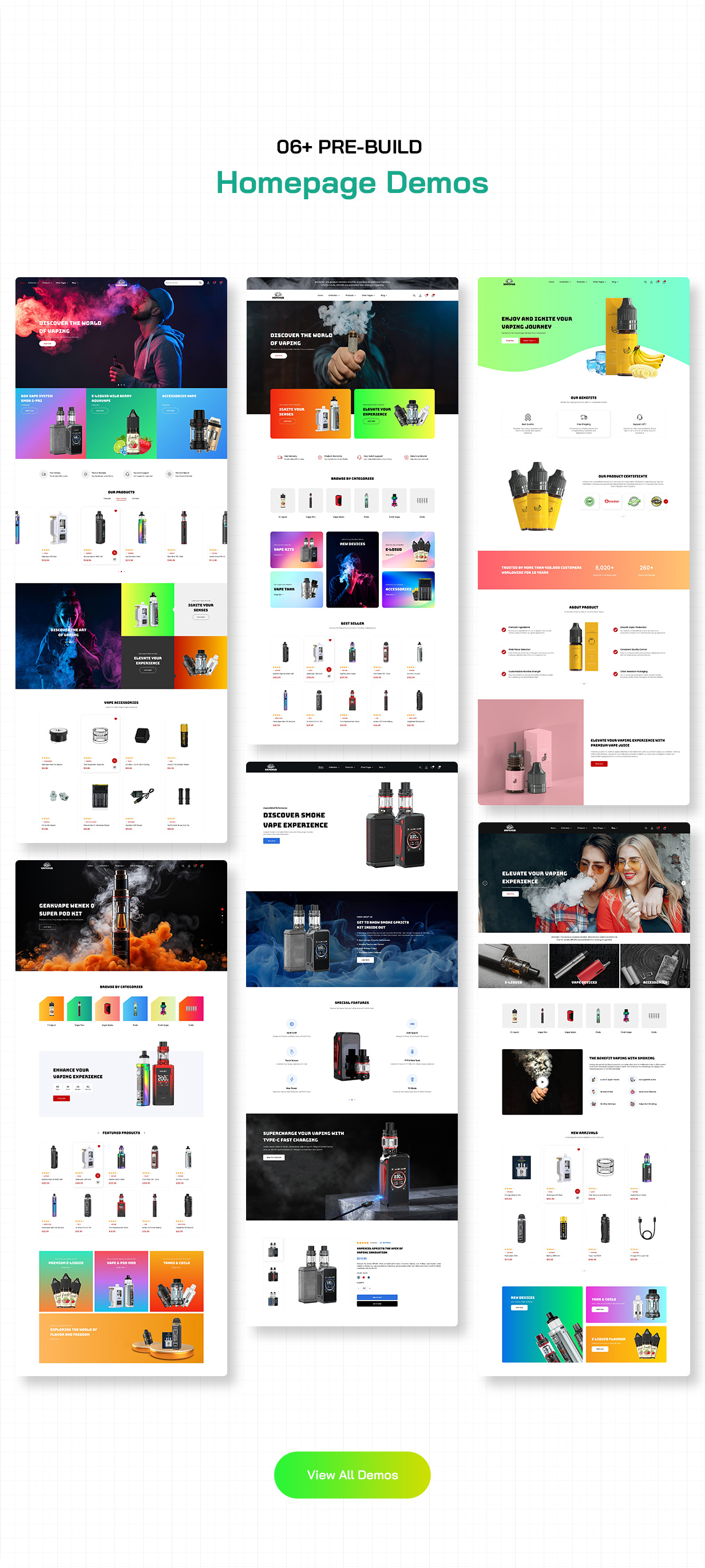 vapehub - WordPress Theme - 2